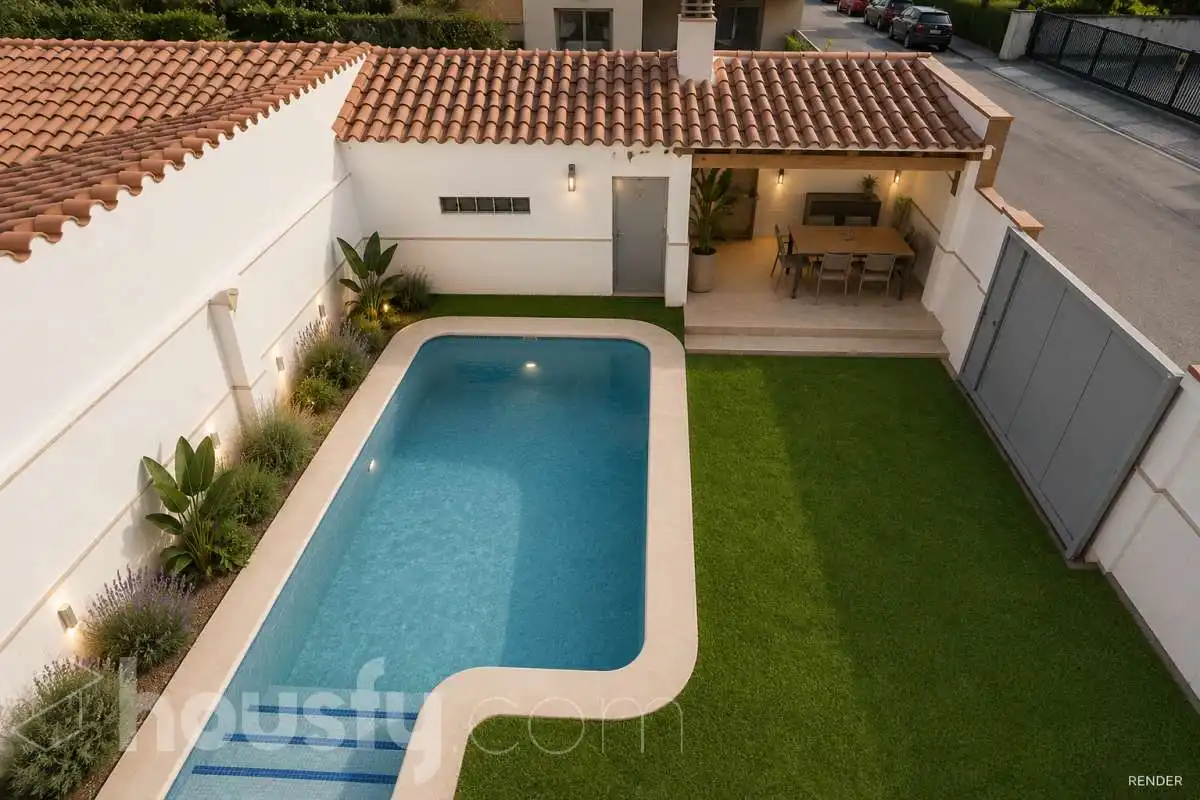 Piscina de Casa o xalet en venda en Olèrdola amb Terrassa, Traster i Piscina