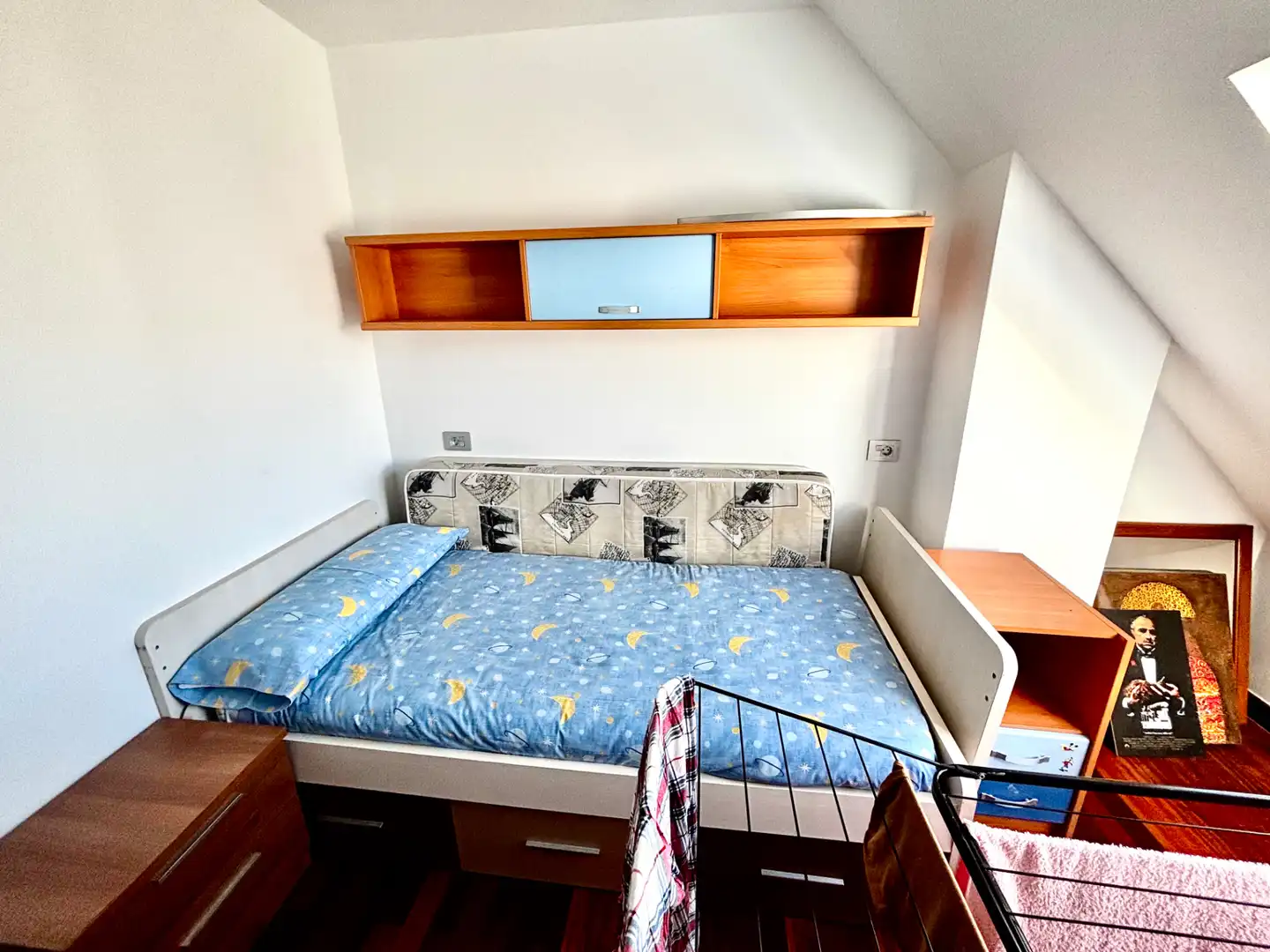 Schlafzimmer von Maisonette zum Verkauf in Lugo mit Heizung, Parkett und Terrasse