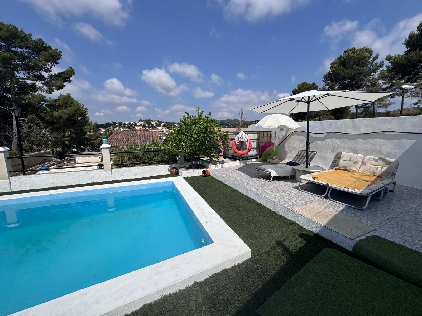 Swimming pool of House or chalet for sale in La Pobla de Montornès    with Heating, Private garden and Terrace