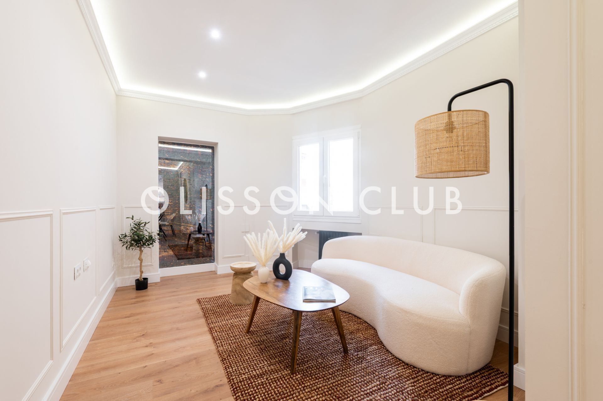 Sala de estar de Piso en venta en  Madrid Capital con Aire acondicionado, Calefacción y Trastero
