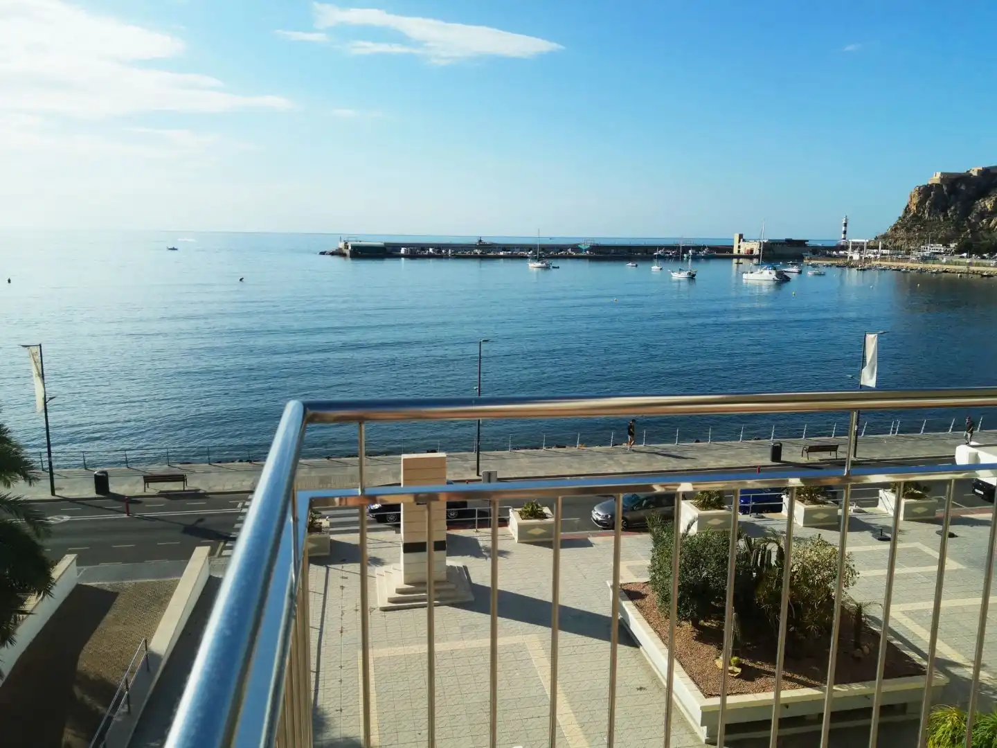 Terraza de Piso de alquiler en Águilas con Terraza, Amueblado y Horno