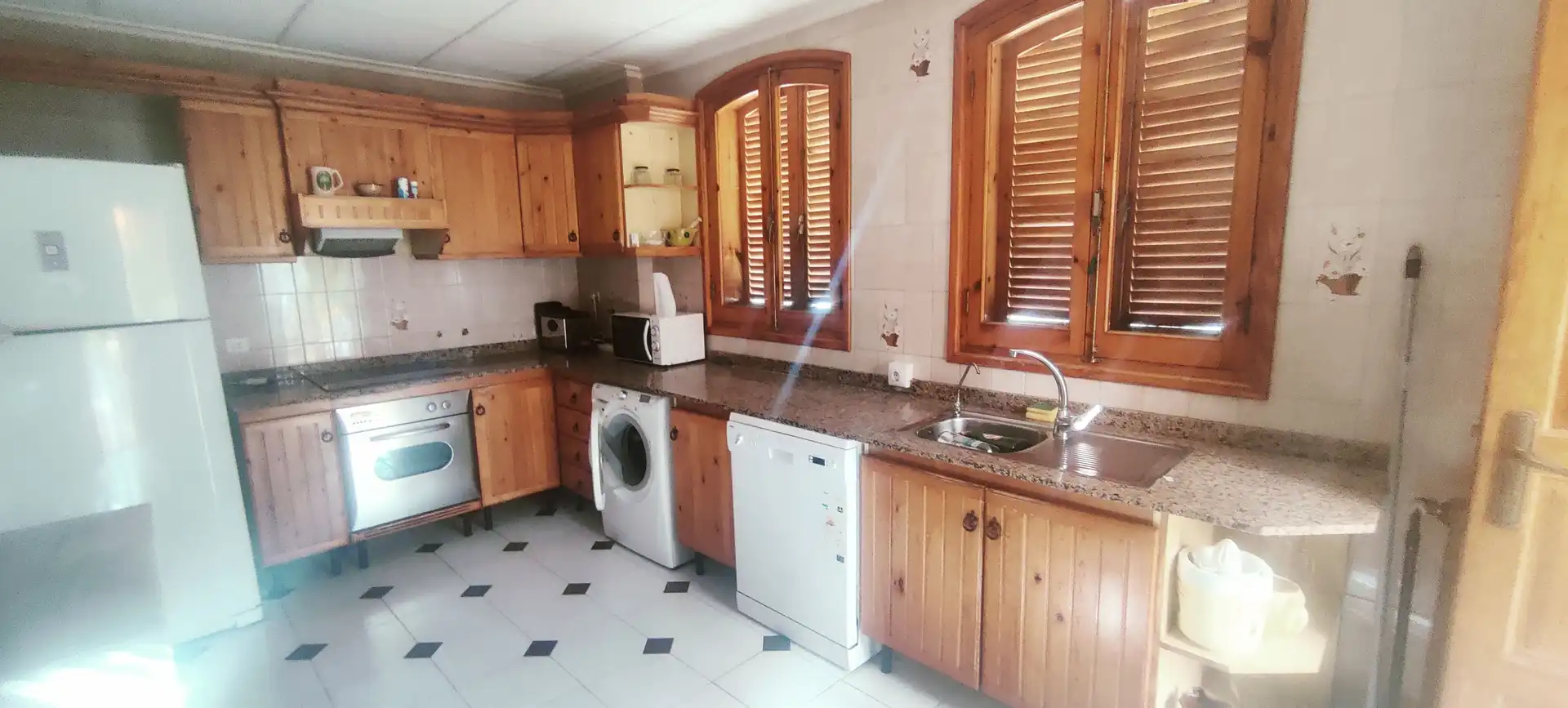 Cuina de Finca rústica en venda en Alhama de Murcia amb Jardí privat, Terrassa i Traster