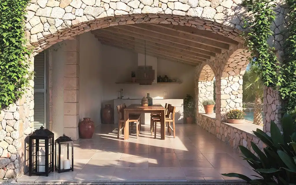 Terrasse von Grundstücke zum Verkauf in Ses Salines