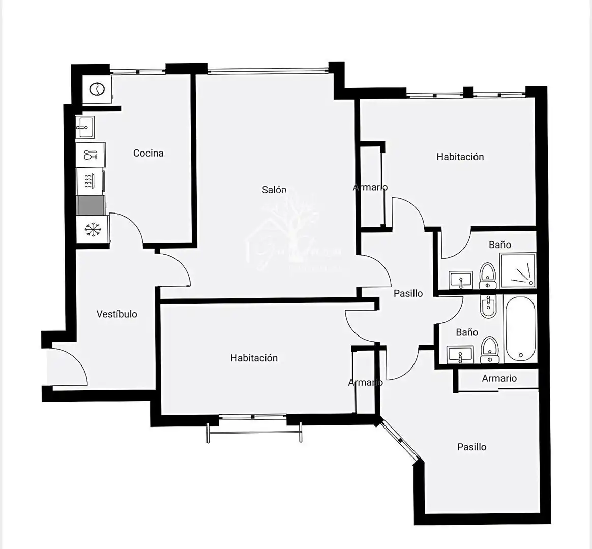 Flat for sale in A Gándara