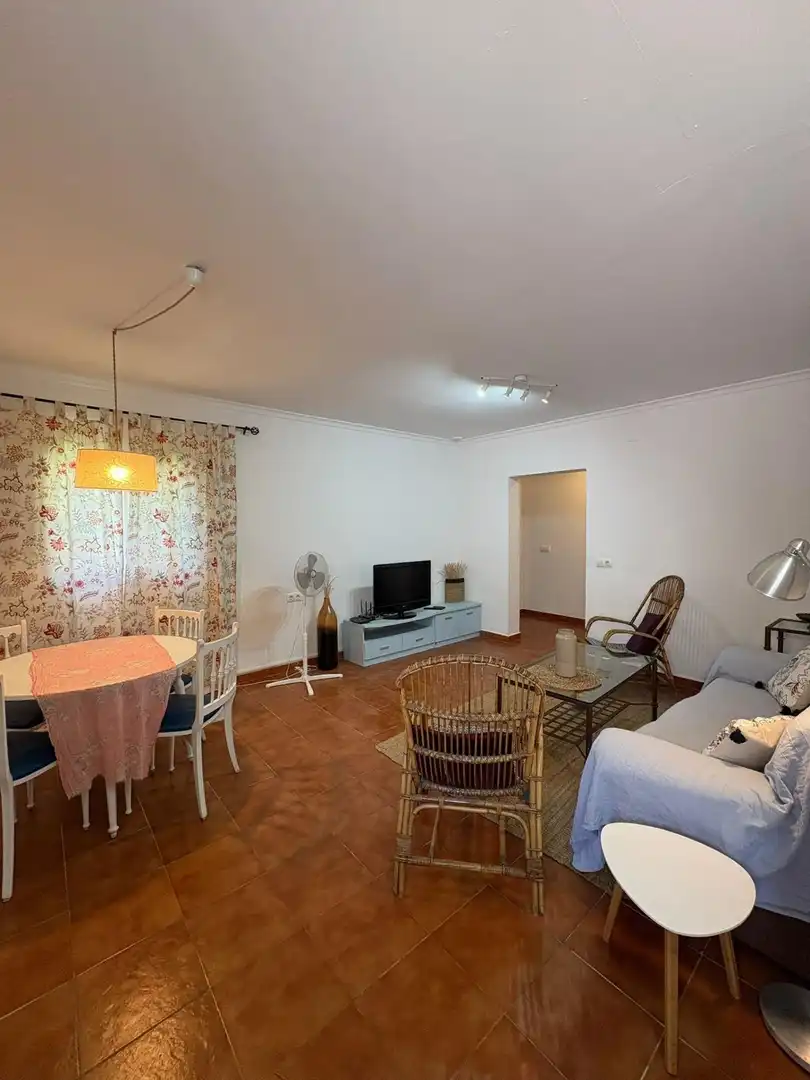 Living room of Houses for rent in Chiclana de la Frontera  with Air Conditioner, Private garden and Terrace