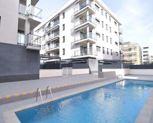 Swimming pool of Flat to rent in Calafell  with Air Conditioner, Heating and Private garden