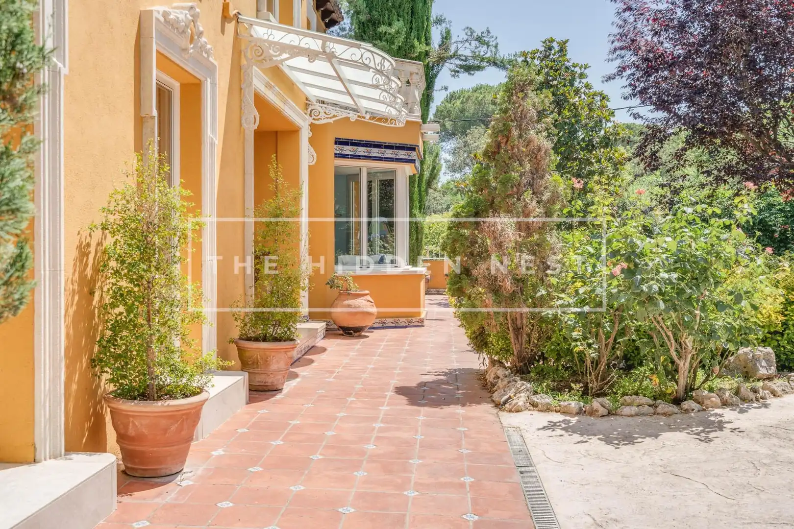 Jardí de Casa o xalet en venda en Sant Cugat del Vallès amb Aire condicionat, Calefacció i Jardí privat