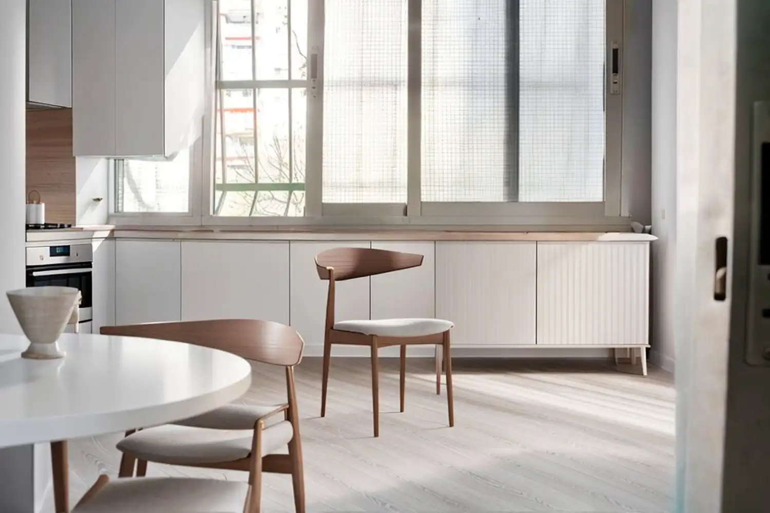 Comedor de Piso en venta en L'Hospitalet de Llobregat con Parquet, Amueblado y Internet