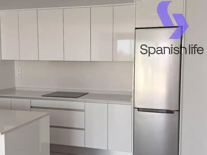 Cocina de Apartamento en venta en Finestrat con Trastero y Piscina