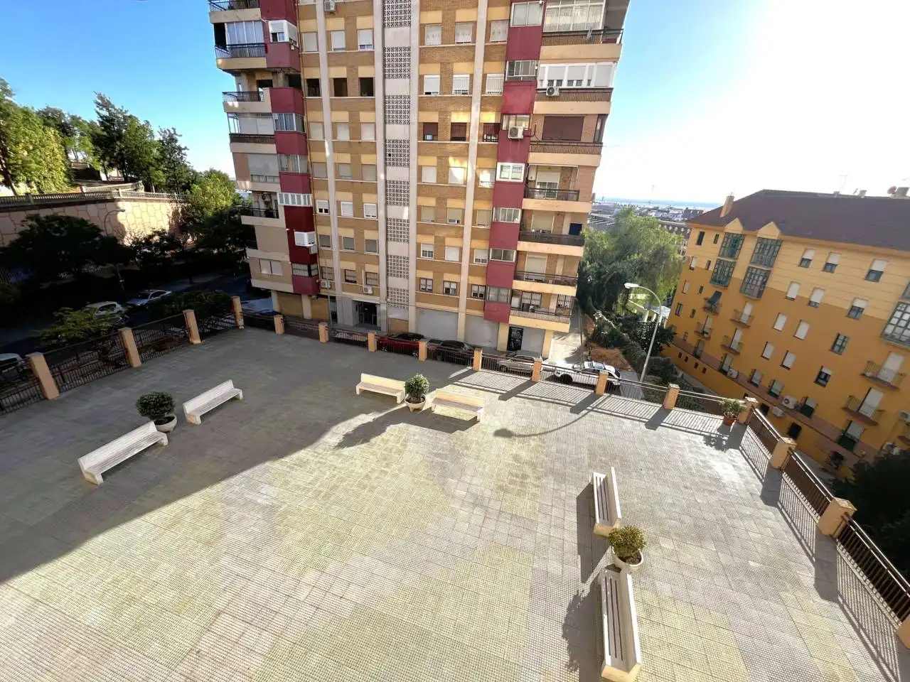 Vista exterior de Piso en venta en Huelva con Terraza