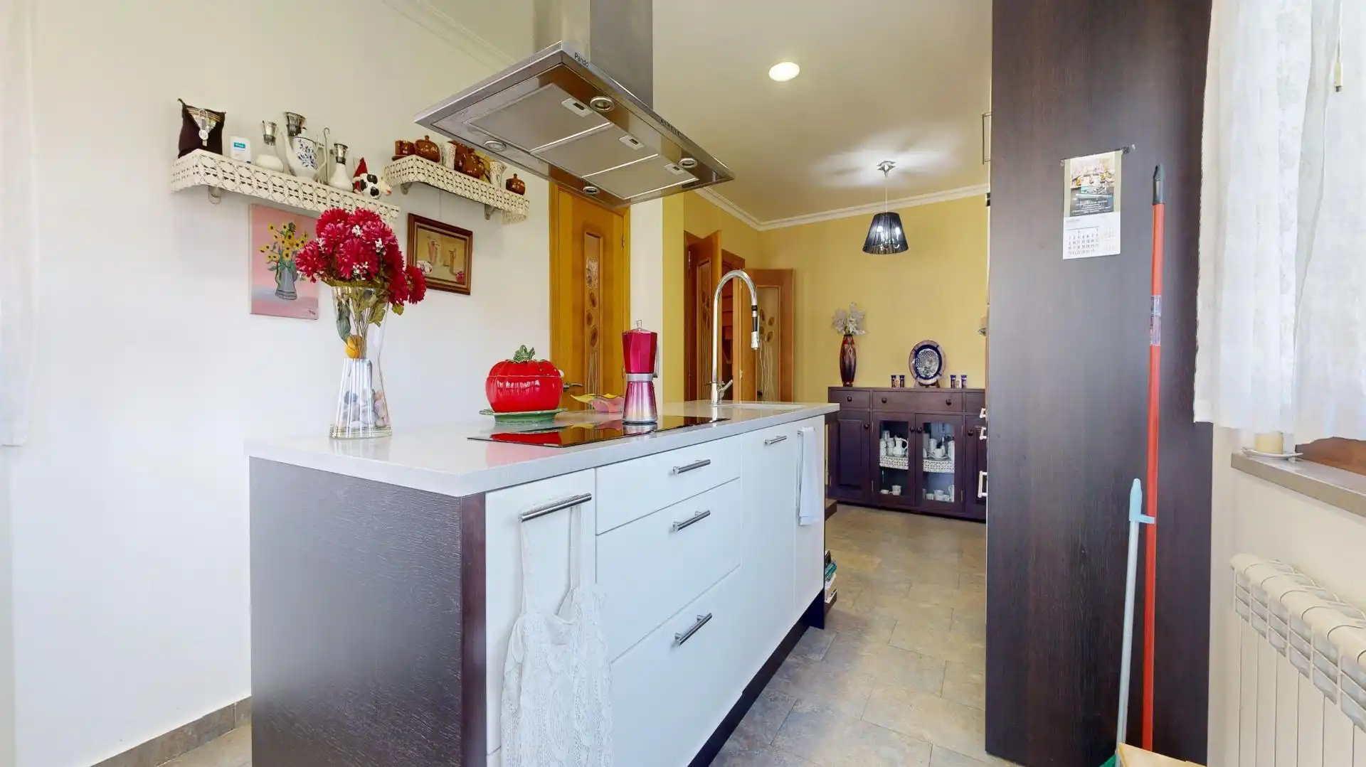 Cocina de Casa o chalet en venta en Saro con Calefacción, Jardín privado y Balcón