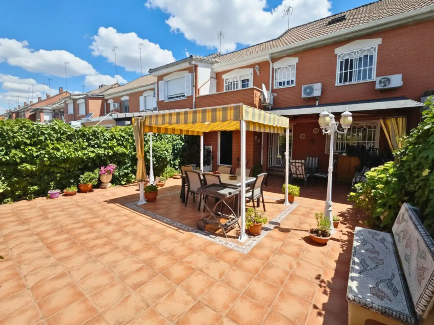Terrace of Detached homes for sale in Parla  with Air Conditioner, Heating and Private garden