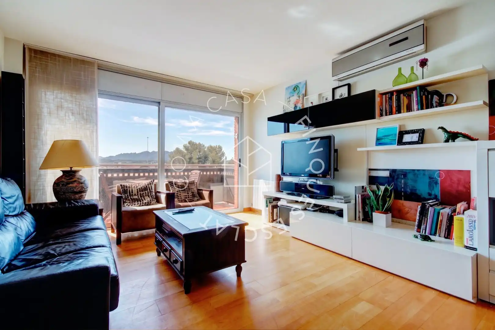 Sala de estar de Piso en venta en Gelida con Piscina comunitaria