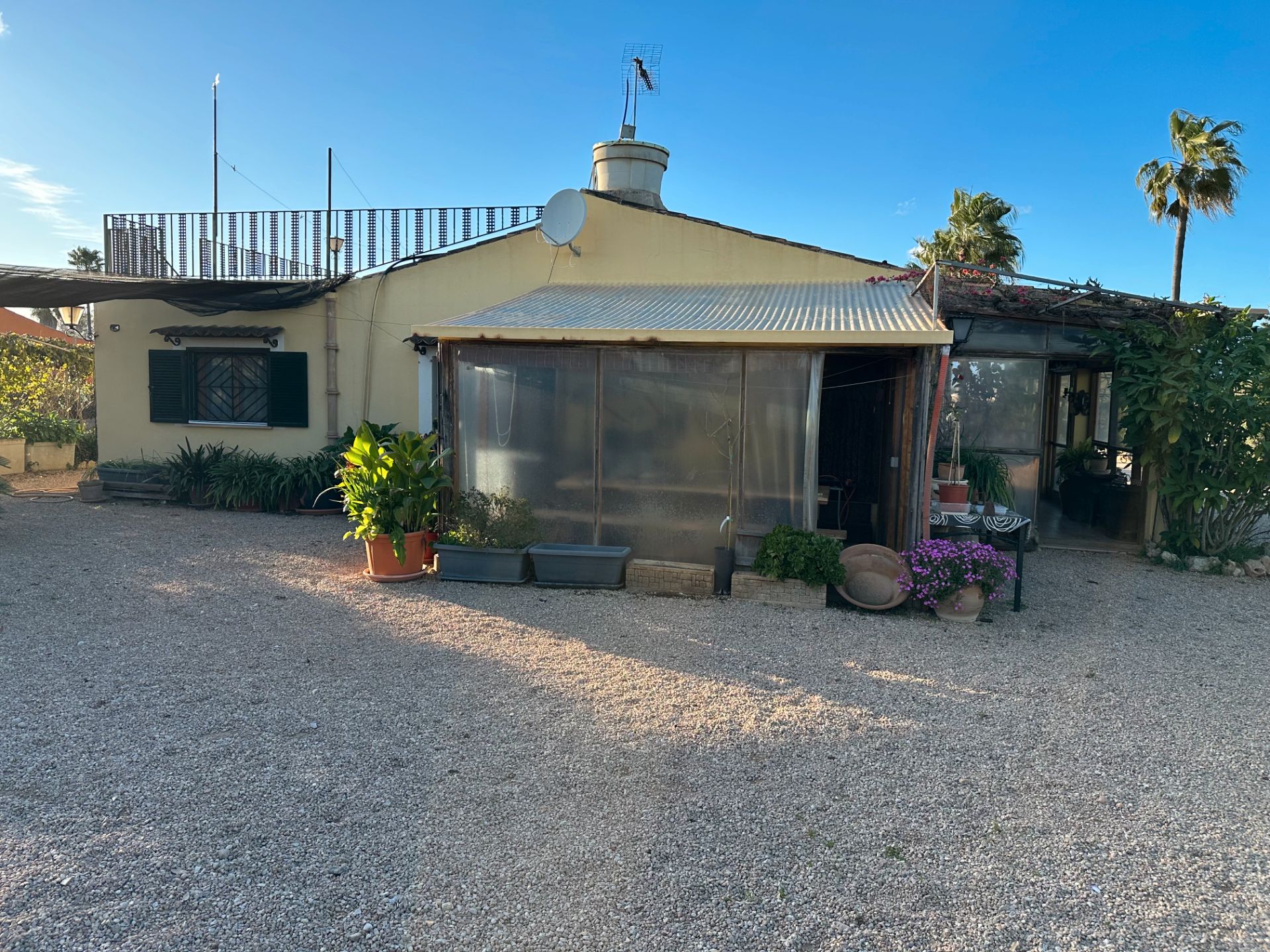Exterior view of Country house for sale in Sencelles  with Private garden, Terrace and Storage room