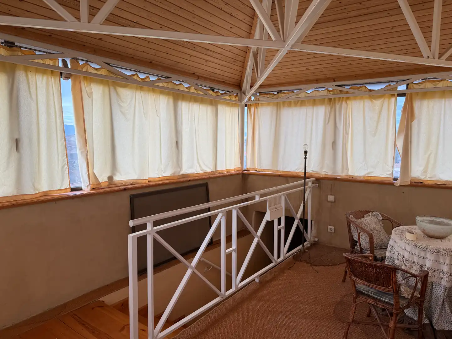 Terrassa de Casa o xalet en venda en Calatorao amb Calefacció, Jardí privat i Terrassa