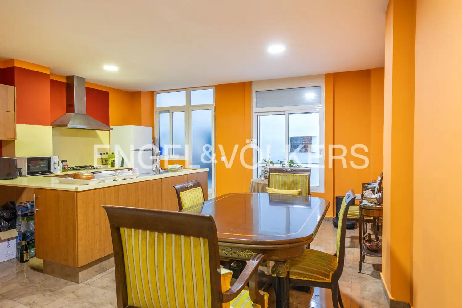Kitchen of Flat for sale in Valencia  with Heating, Terrace and Storage room