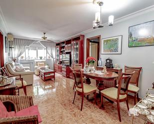 Dining room of Flat for sale in  Madrid Capital  with Air Conditioner, Heating and Private garden