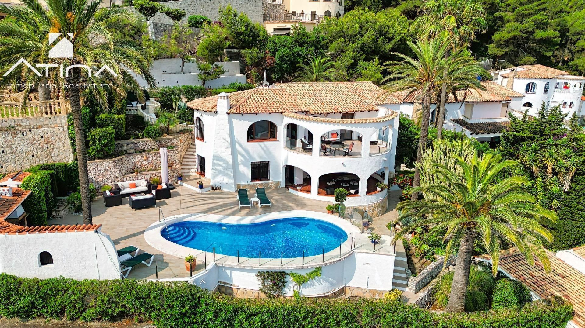 Exterior view of House or chalet for sale in Jávea / Xàbia  with Air Conditioner, Heating and Private garden