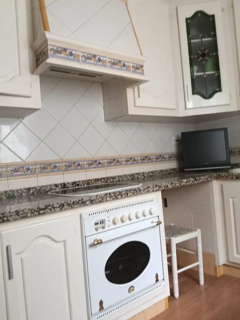 Kitchen of Flat for rent in Almendralejo  with Air Conditioner, Heating and Parquet flooring