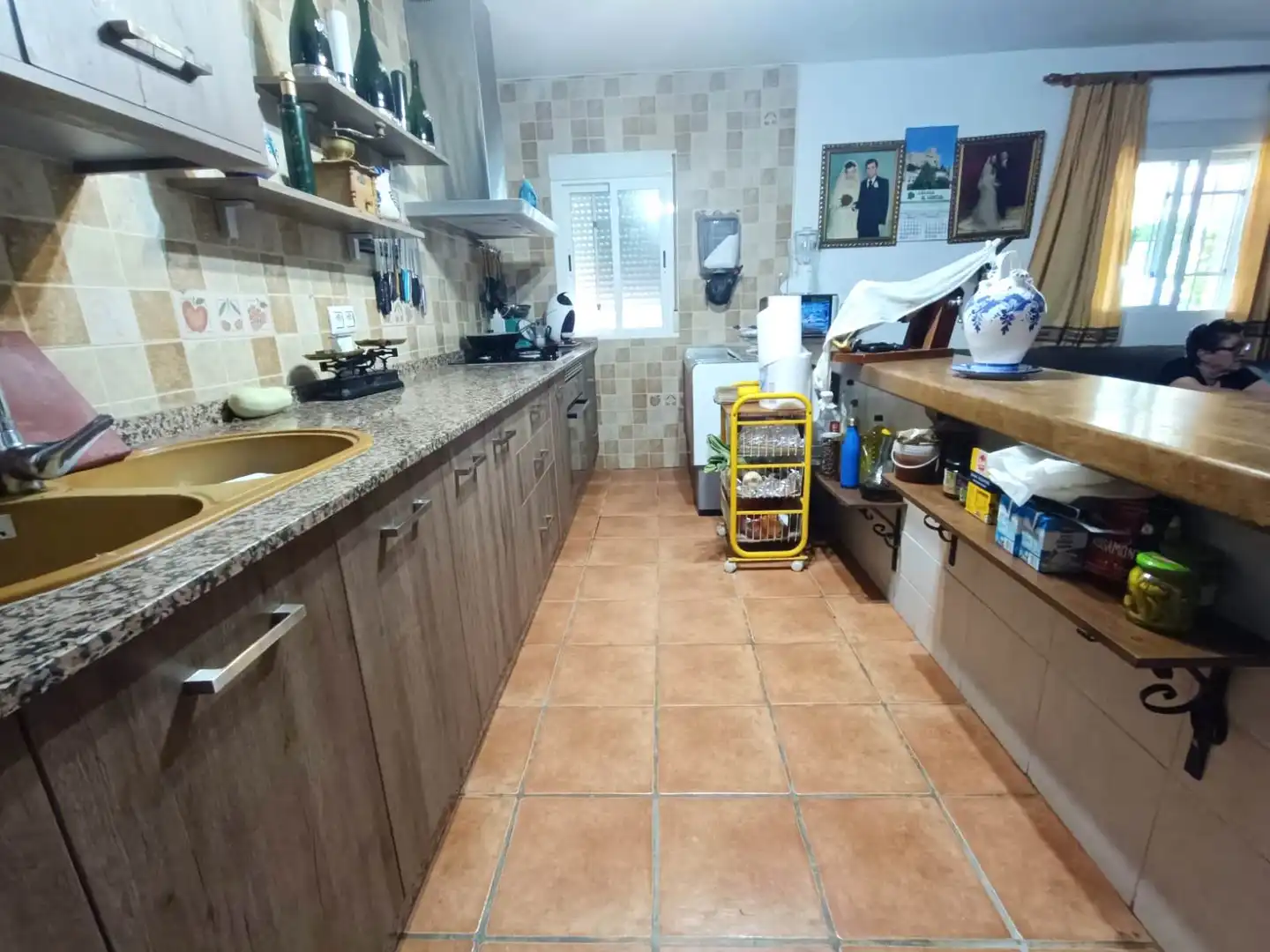Cocina de Finca rústica en venta en Vélez-Blanco con Aire acondicionado, Jardín privado y Terraza