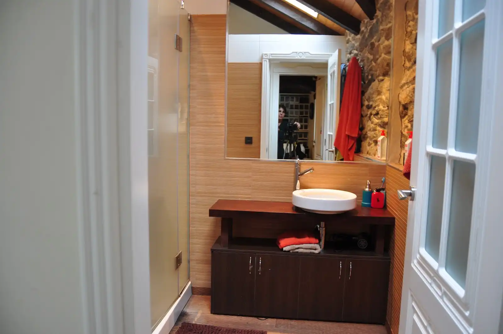 Baño de Casa o chalet en venta en Lugo con Calefacción, Jardín privado y Parquet