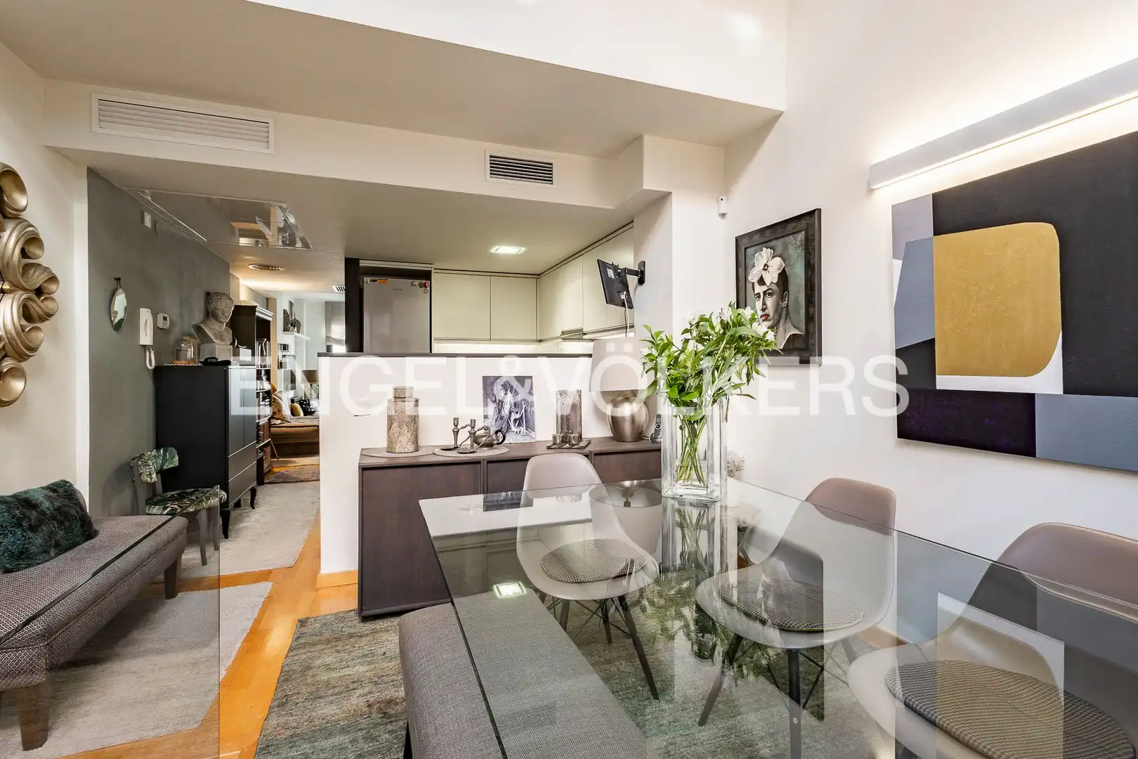 Exterior view of Duplexes for sale in Barcelona  with Air Conditioner, Heating and Parquet flooring