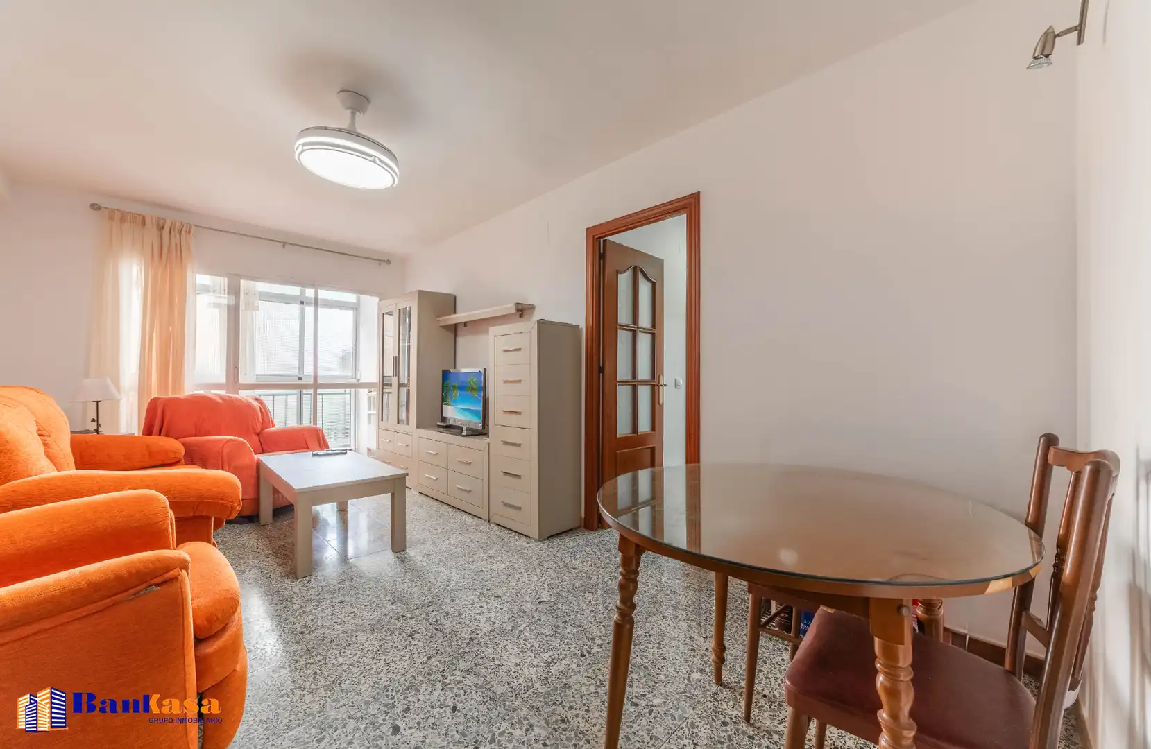 Wohnzimmer von Wohnung zum Verkauf in Málaga mit Möbliert, Ofen und Waschmaschine