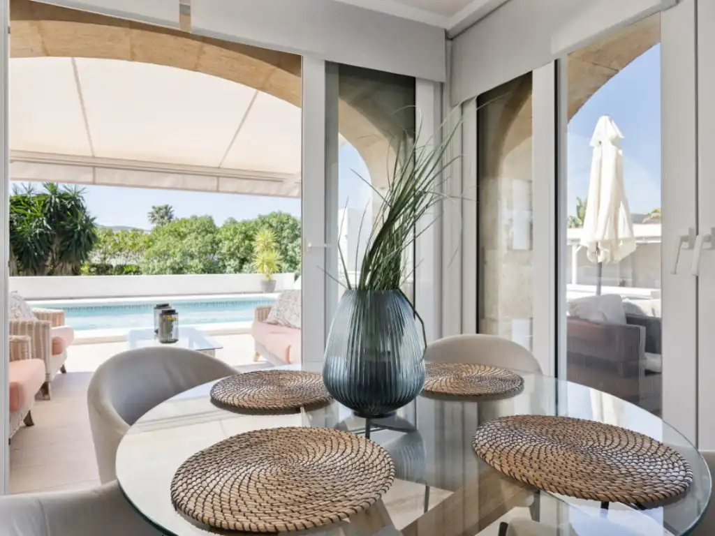 Terrace of Houses for sale in Jávea / Xàbia  with Air Conditioner, Heating and Swimming Pool