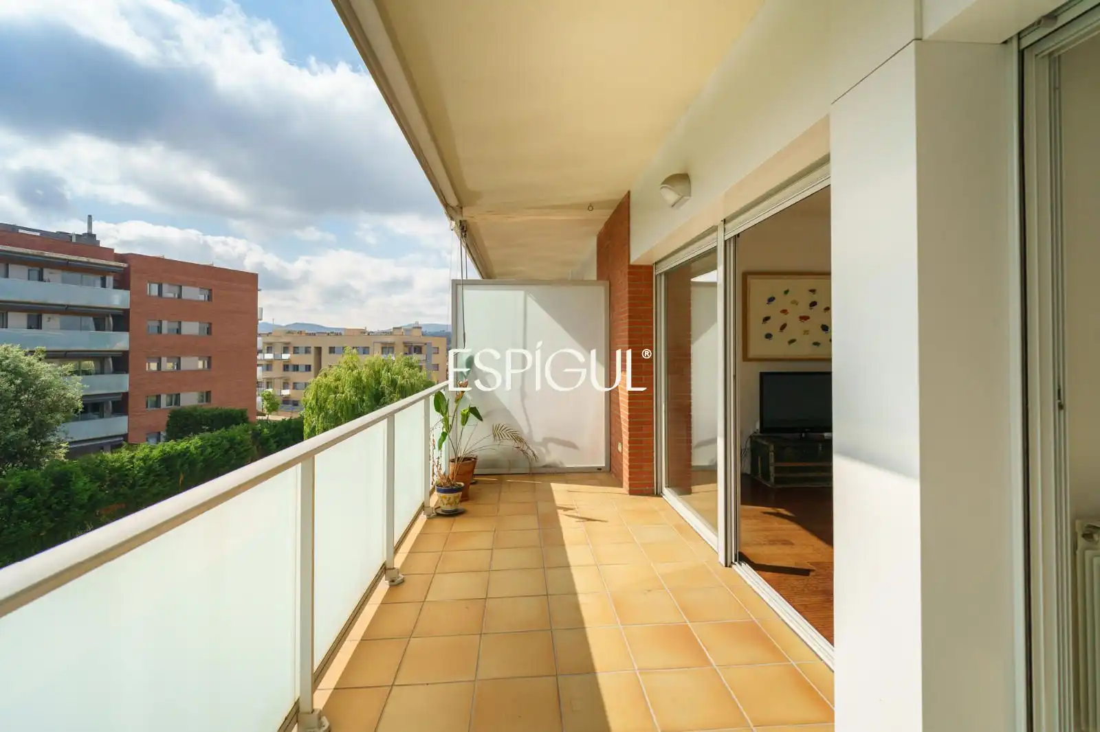 Terrace of Flat for sale in Sant Cugat del Vallès  with Air Conditioner, Heating and Parquet flooring