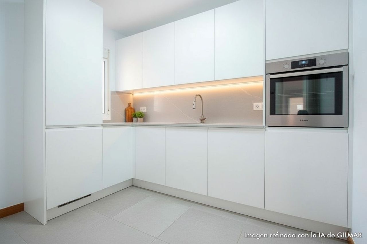 Cuina de Apartament en venda en Arona amb Moblat, Balcó i Piscina comunitària