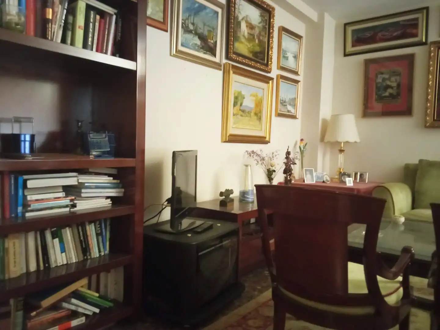 Sala de estar de Piso de alquiler en Valencia con Balcón