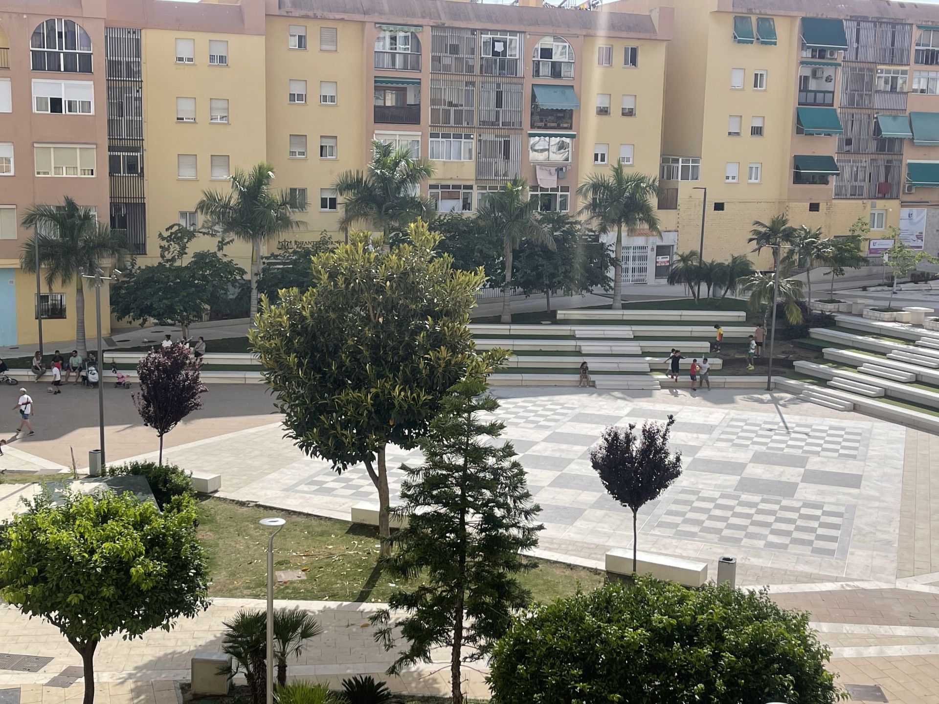 Vista exterior de Apartament en venda en Estepona amb Aire condicionat
