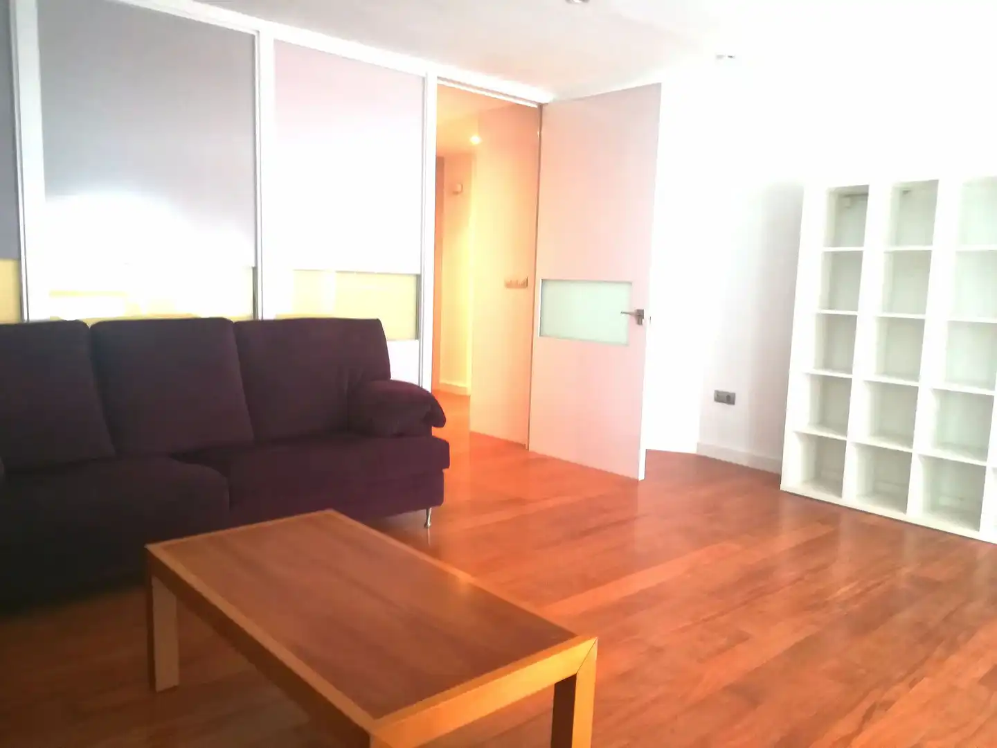 Wohnzimmer von Wohnung zur Miete in Murcia mit Klimaanlage, Parkett und Möbliert