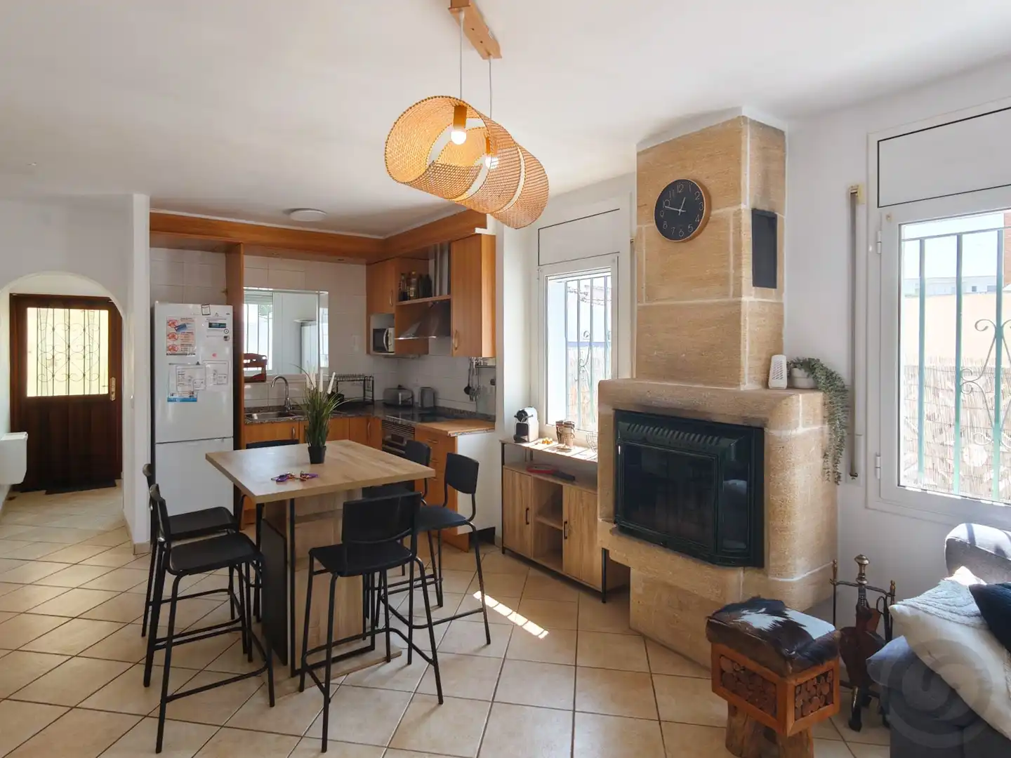 Cocina de Casa adosada en venta en Empuriabrava con Aire acondicionado, Calefacción y Terraza
