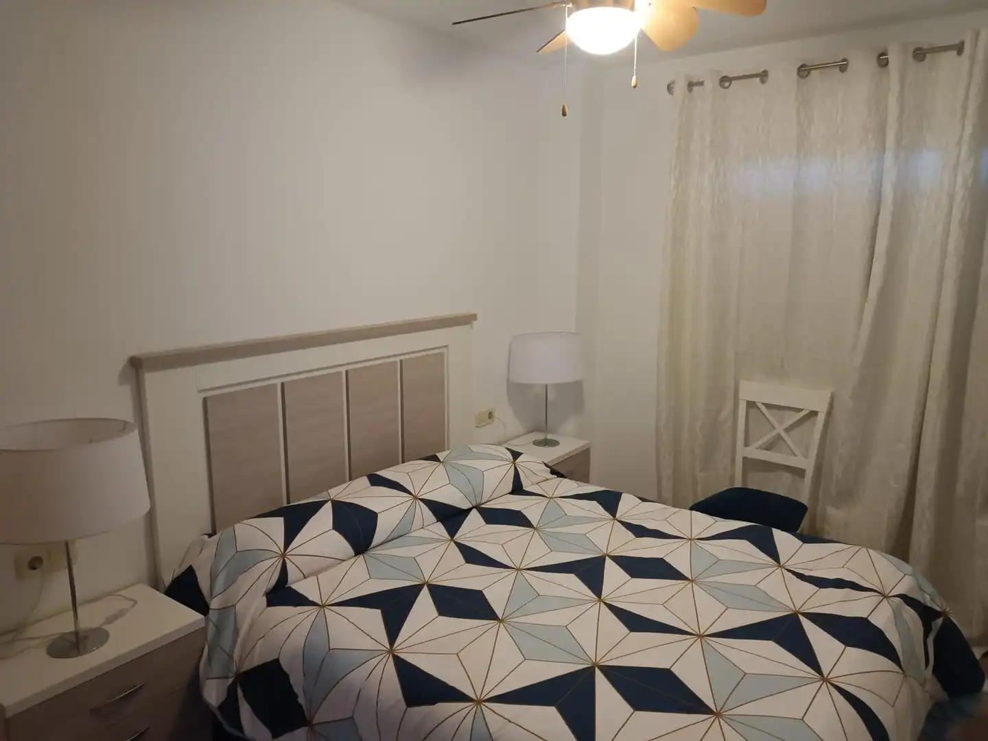 Bedroom of Flat for rent in Cartagena  with Air Conditioner, Heating and Parquet flooring
