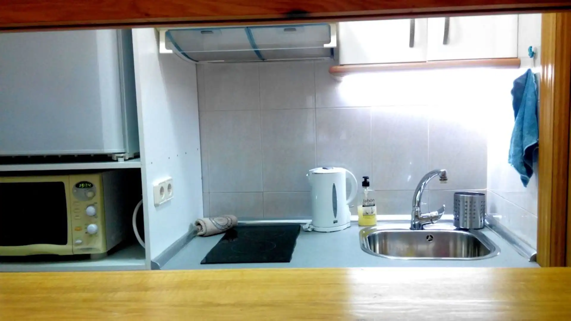 Kitchen of Study for rent in Madrid  with Heating and Terrace