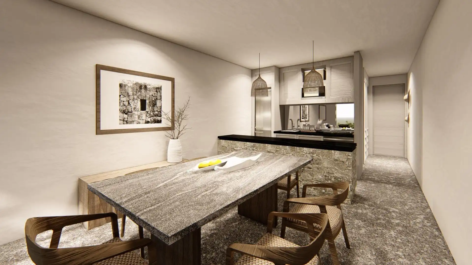 Kitchen of Attic for sale in Tarifa  with Air Conditioner, Private garden and Terrace