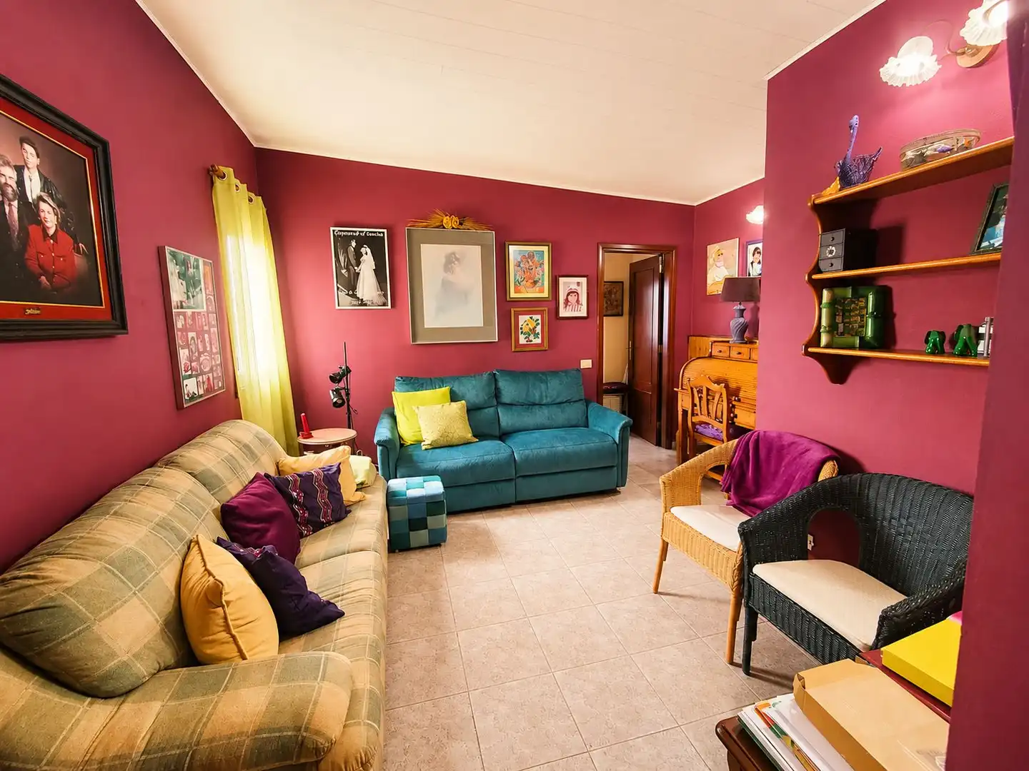 Living room of Houses for sale in San Cristóbal de la Laguna  with Private garden, Storage room and Internet