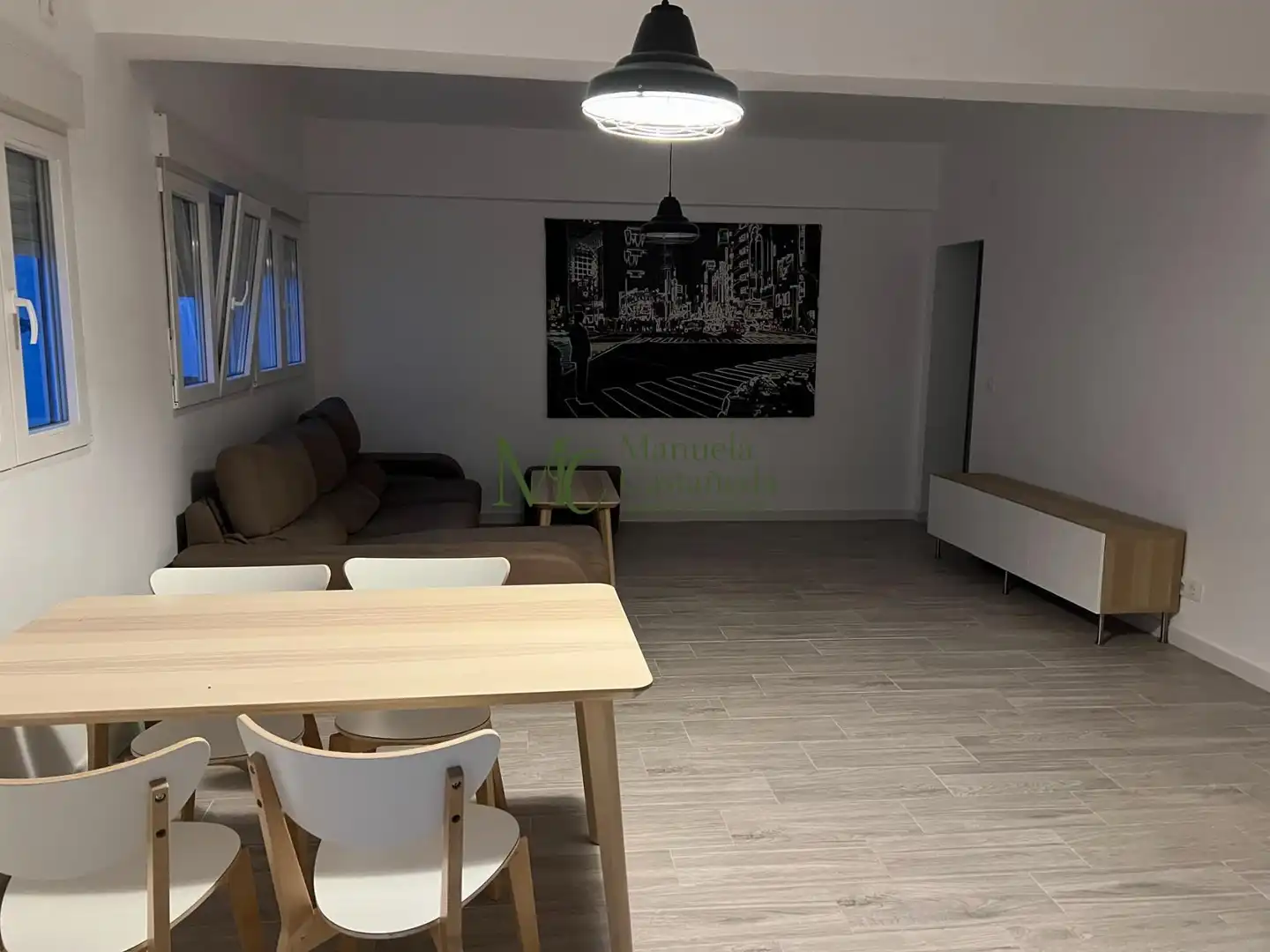 Sala de estar de Piso de alquiler en Mérida con Aire acondicionado y Amueblado