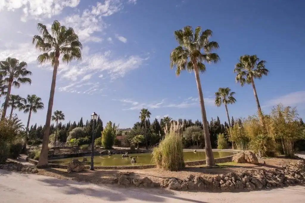 Jardí de Finca rústica en venda en Arcos de la Frontera amb Calefacció, Terrassa i Traster