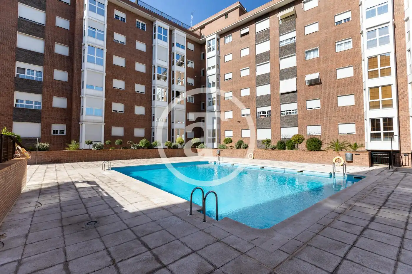 Exterior view of Flat for rent in Madrid  with Air Conditioner, Heating and Furnished
