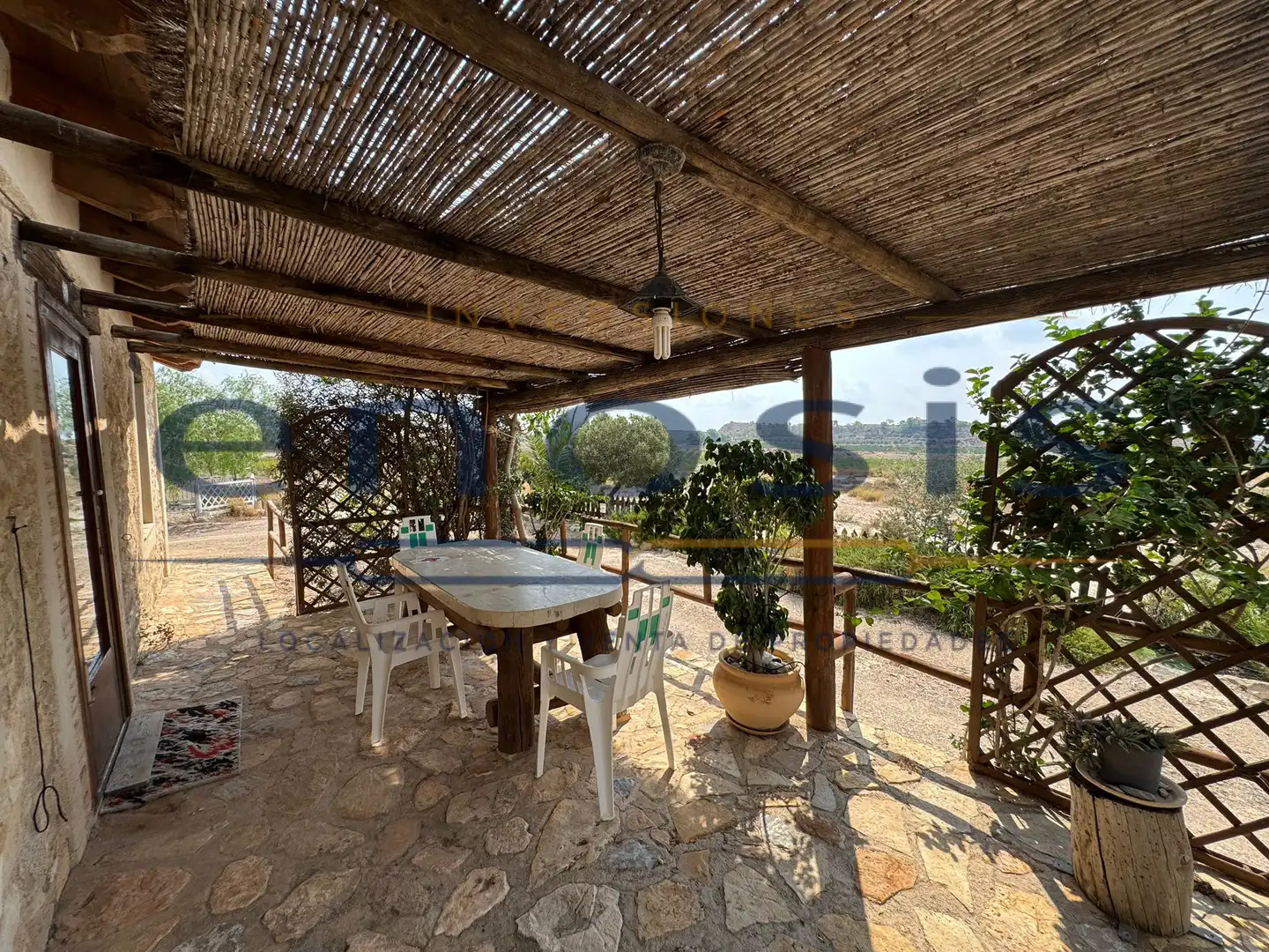 Terrasse von Country house zum Verkauf in Murcia mit Privatgarten, Terrasse und Möbliert