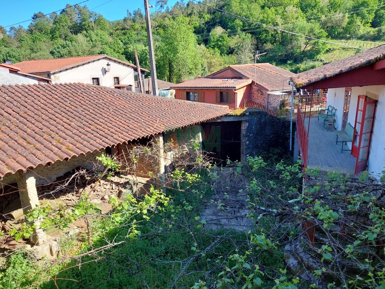 Exterior view of House or chalet for sale in Castrelo de Miño  with Private garden and Balcony