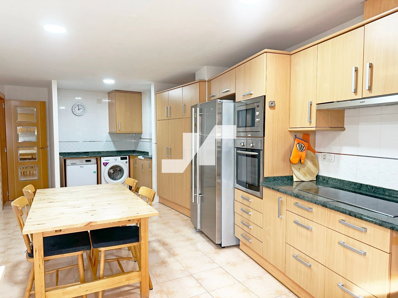 Cuina de Pis de lloguer en Vila-real amb Calefacció i Moblat