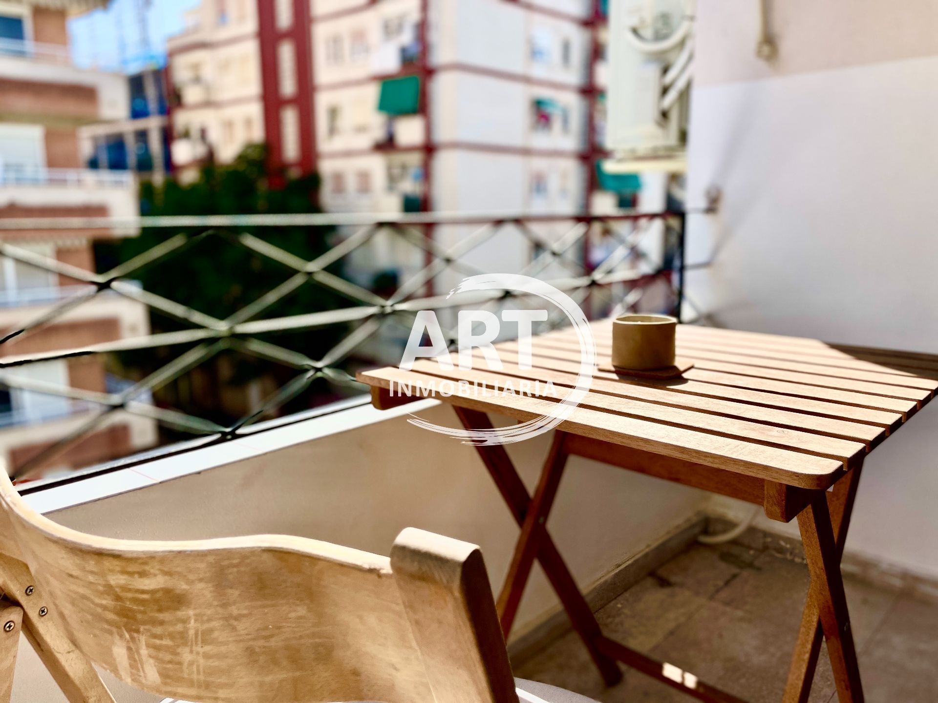 Terrassa de Pis de lloguer en  Valencia Capital amb Aire condicionat i Calefacció