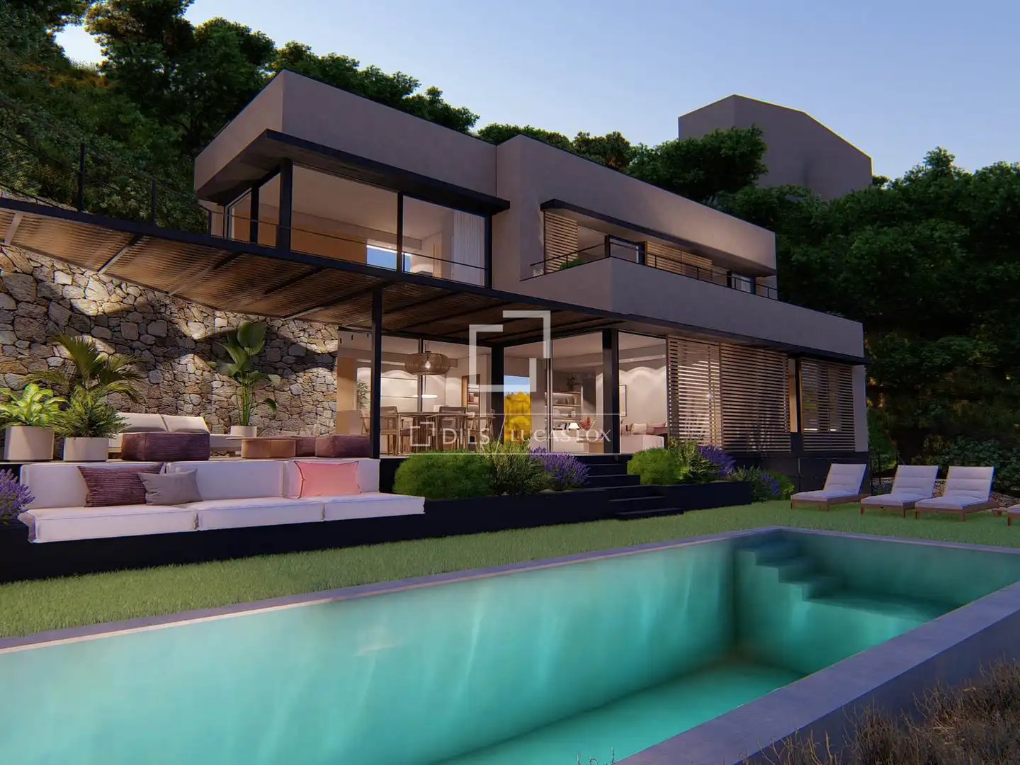 Terraza de Casa o chalet en venta en Begur con Aire acondicionado, Calefacción y Jardín privado