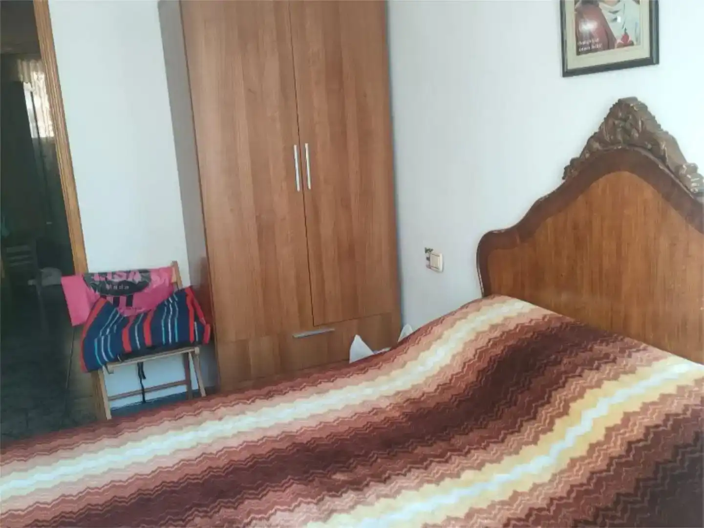 Dormitori de Casa adosada en venda en Castellar amb Aire condicionat, Moblat i Balcó