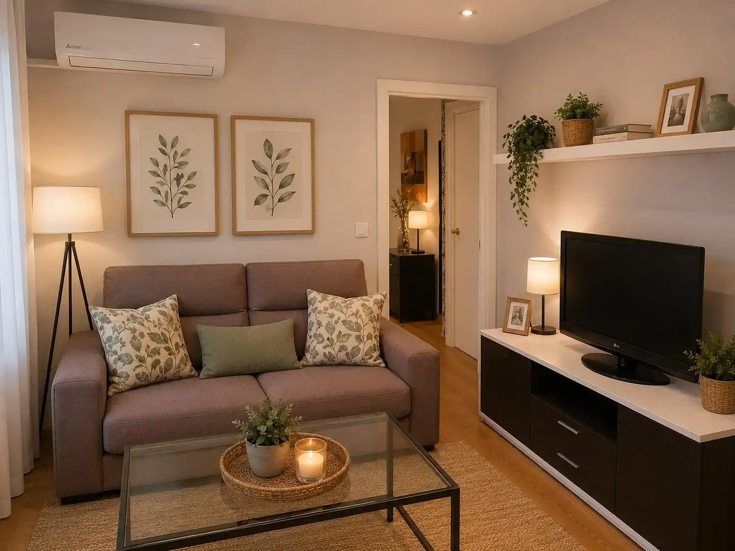 Sala de estar de Apartamento de alquiler en Sevilla