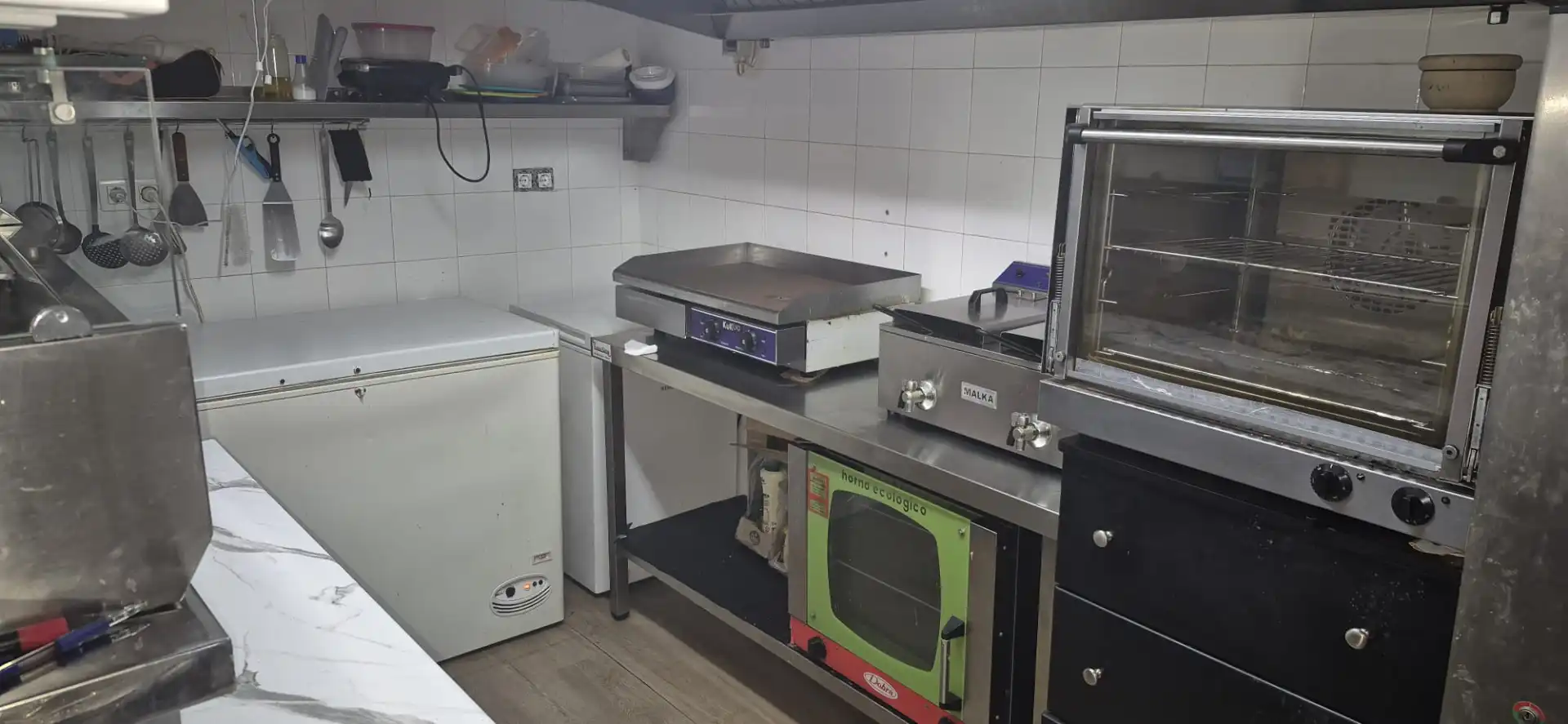 Kitchen of Commercial properties for sale in El Portil  with Air Conditioner, Furnished and Internet