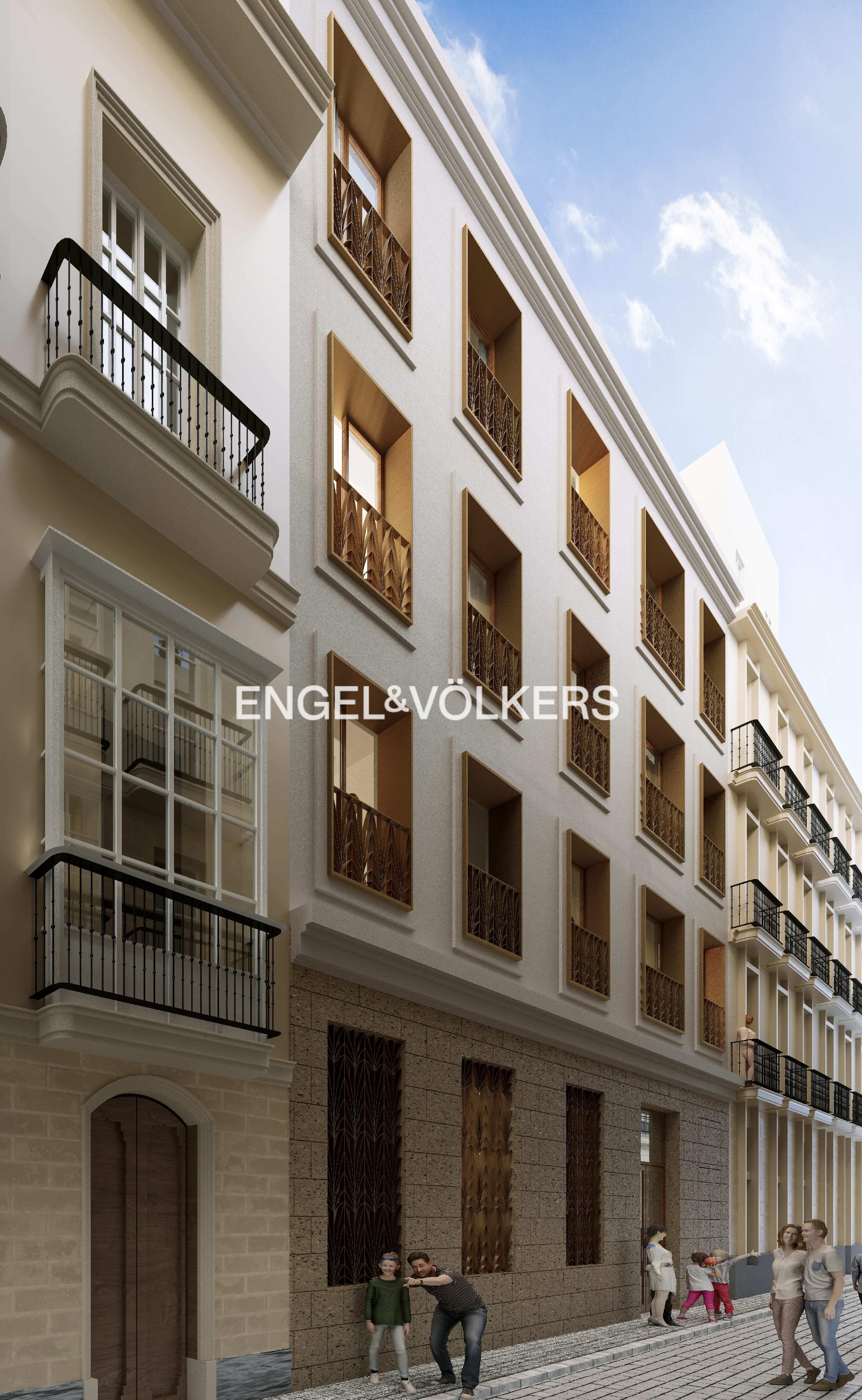 Exterior view of Apartment for sale in  Cádiz Capital  with Air Conditioner and Heating